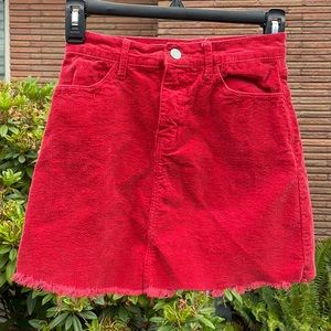 Brandy corduroy skirt